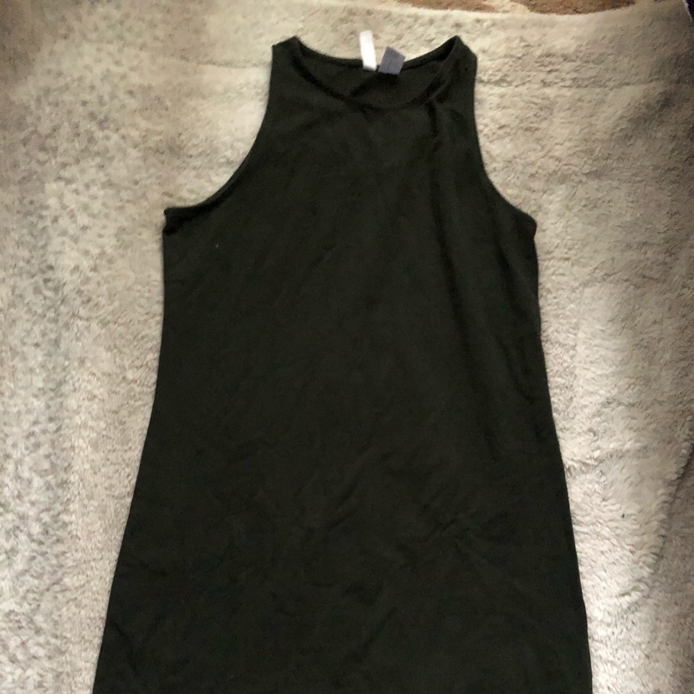 Deal green tank dress